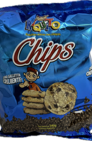 GALLETAS CON CHIPS CHOCOLATE “RIQUITO”