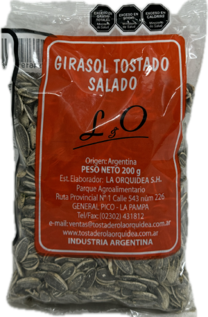 GIRASOL TOSTADO SALADO “LA ORQUÍDEA”