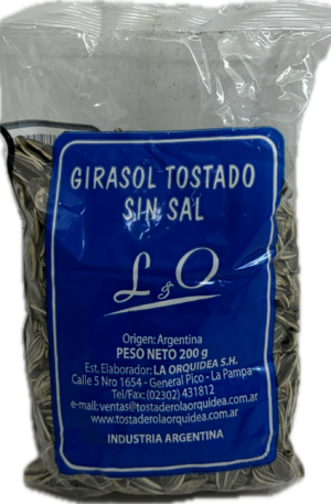 GIRASOL TOSTADO SIN SAL “LA ORQUÍDEA”