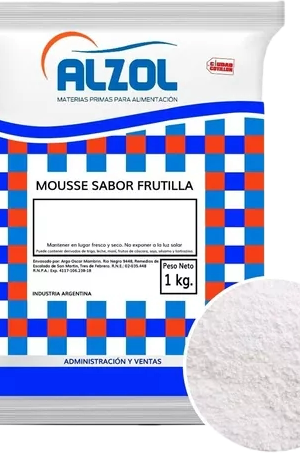 MOUSSE FRUTILLA "ALZOL"