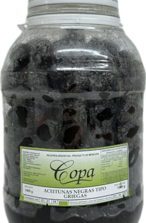ACEITUNAS NEGRAS GRIEGAS "COPA"