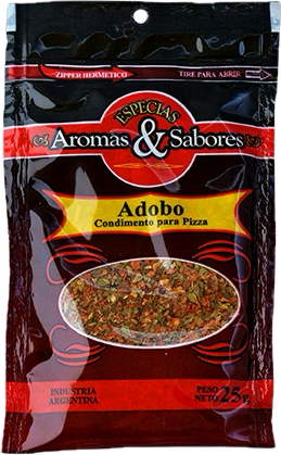 ADOBO PARA PIZZA "AROMAS Y SABORES"