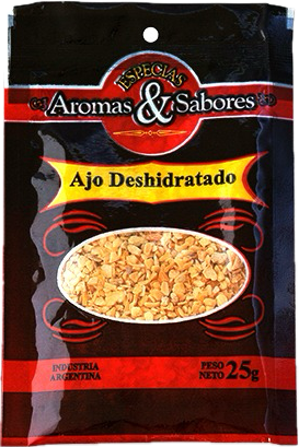 AJO DESHIDRATADO "AROMAS Y SABORES"