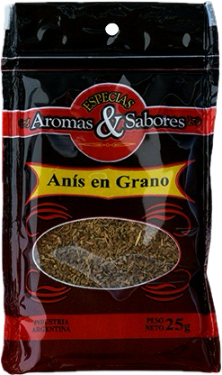 ANÍS EN GRANO "AROMAS Y SABORES"