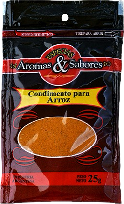 CONDIMENTO ARROZ "AROMAS Y SABORES"