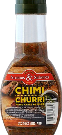 SALSA CHIMI COMÚN “AROMAS Y SABORES”