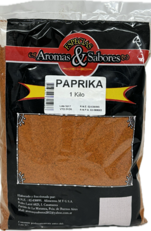 PAPRIKA "AROMAS Y SABORES"