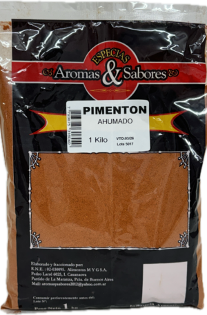 PIMENTÓN "AROMAS Y SABORES"