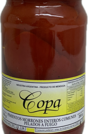 PIMIENTOS MORRONES ENTEROS “COPA”