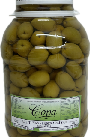 ACEITUNAS VERDES ARAUCOS “COPA”