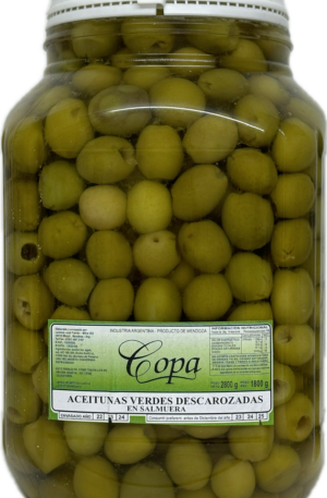ACEITUNAS VERDES DESCAROZADAS "COPA"